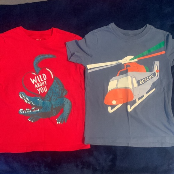 Bundle of six Carter‘s 3T t-shirts. All have been worn but no stains or tears. - Picture 2 of 2